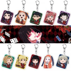 Kakegurui Anime Keychain