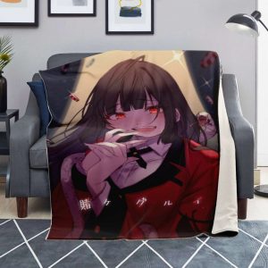 Kakegurui Microfleece Blanket #09