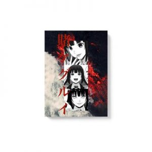 Yumeko Jabami Kakegurui Anime Canvas Wall Art